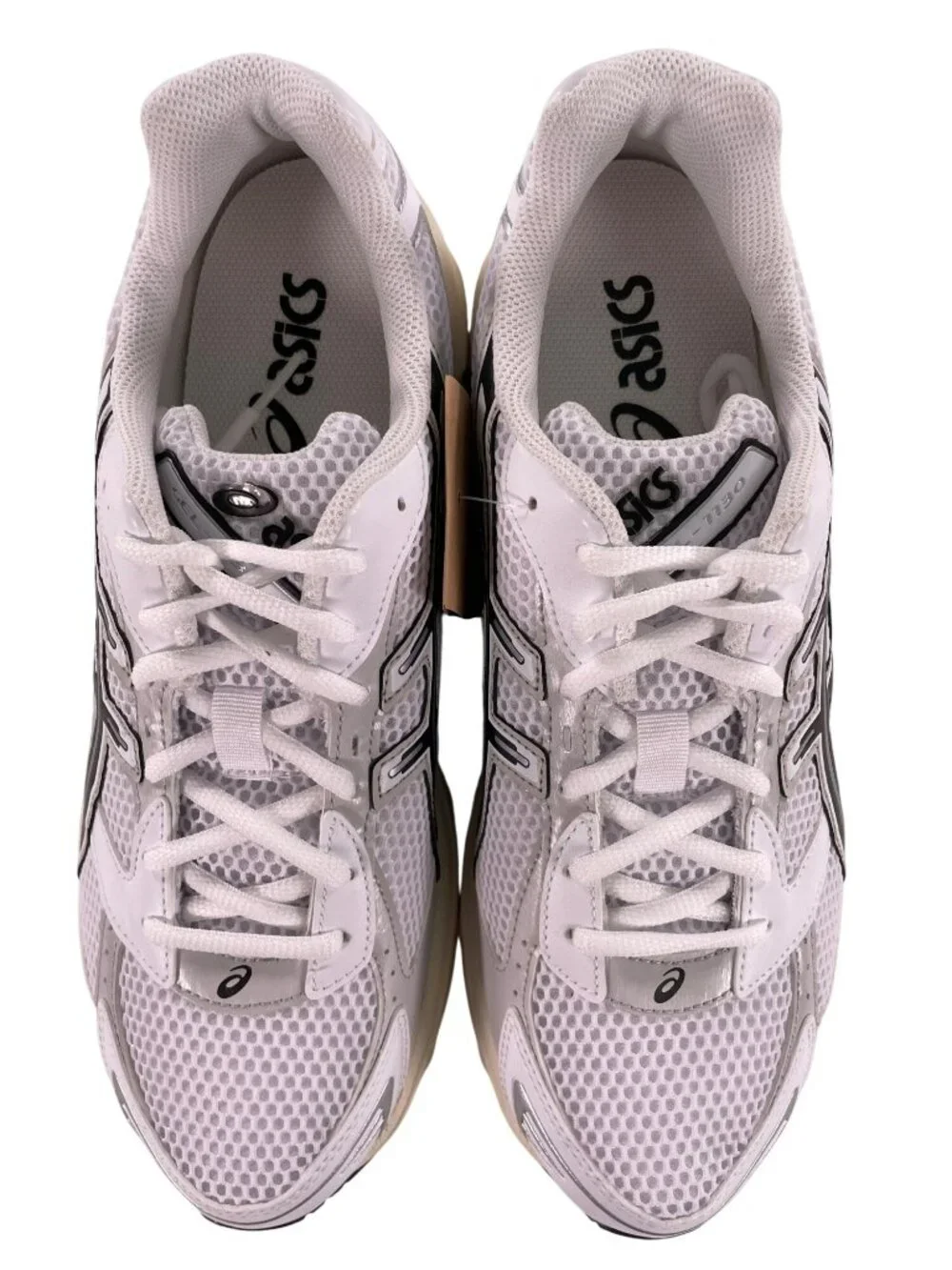 Asics Gel-1130 White Cloud Grey Running Shoes Men's Sz 10.5 Women's Sz 12 NEW